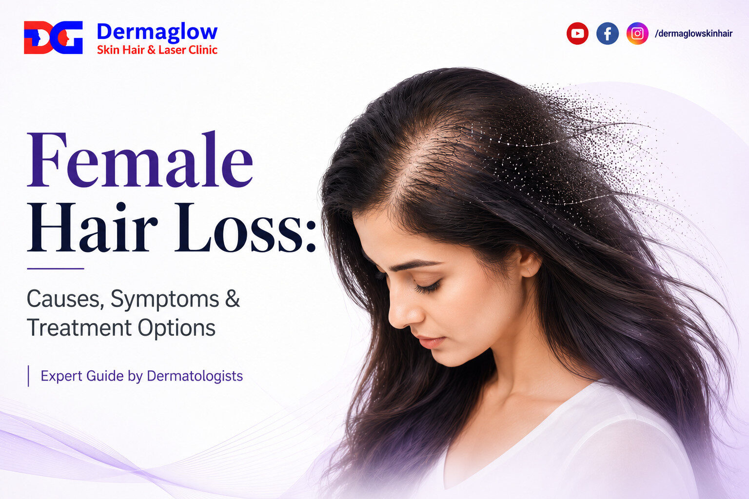 Read more about the article Female Hair Loss: Causes, Symptoms and Treatment Options
